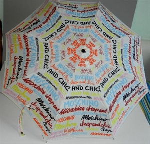 Picture of Heat transfer printing 3 folding umbrella