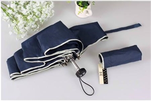 Picture of five folding sun protection umbrella folding umbrella anti-uv