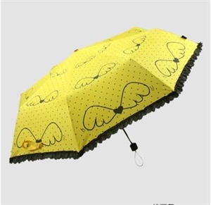 Princess lace folding umbrella shade sun umbrellas の画像