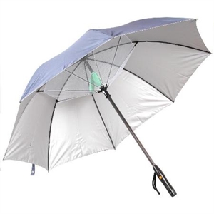 Picture of Fashion mens white fan umbrella