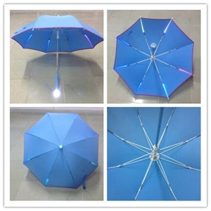 Image de .19''*8k Fashion Kid's Straight LED Umbrella with Hands Open