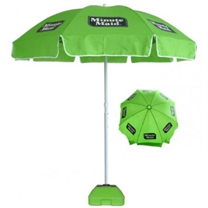 Image de 42inch beach parasol umbrella with logo printing