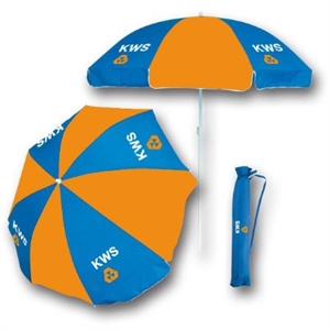 Picture of Logo printing sun umbrella parasol with pouch