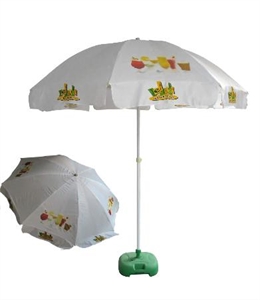 Picture of Heat transfer printing beach umbrella for promotion