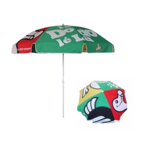 160g polyester beach umbrella with customer printing