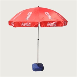 Изображение coca-cola brand beach umbrella sun umbrella parasol