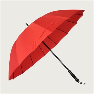 Picture of 27inch*16K promotional straight umbrella/Red golf umbrella