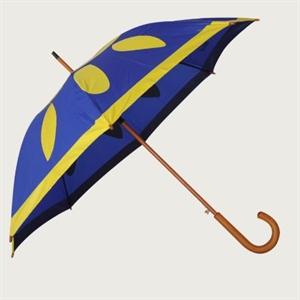 Picture of Promotional wooden straight umbrella/Smile face umbrella