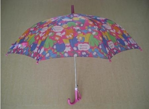 Picture of Full color printing kids straight umbrella