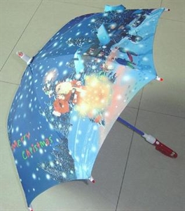 Image de Led flashlight straight kids umbrella