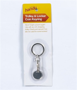 Picture of TROLLEY LOCKER COIN KEYRING