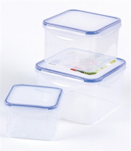 Image de 3PC STACKABLE AIRTIGHT CONTAINER