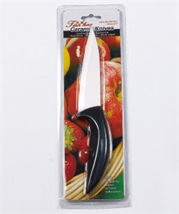 Picture of 6CERAMIC KNIFE WITH PLASTIC HANDLE