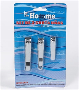 Picture of 3PC NAIL CLIPPERS