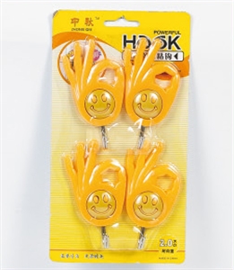 4PCS STICK-ON HOOK の画像