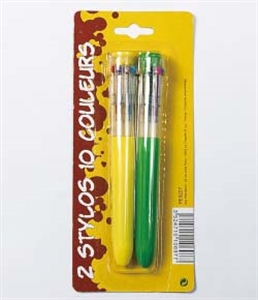 Picture of 2PCS 10COLOR BALL PEN