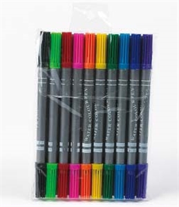 Image de 10PC COLOR PEN W DOUBLE ENDED