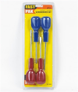 Picture of 4PC SCREWDRIVER SET