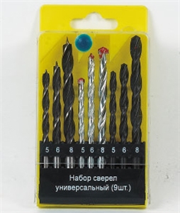 Picture of 9PC TWIST DRILL SET