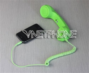 Green Matted Paintting Popular Stylish Retro Iphone Cell Phone Handset の画像