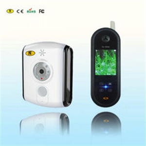 Picture of Black Handheld 2.4ghz Wireless Video Doorphone for Apartment Security