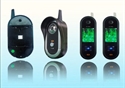 Image de Black Portable Wireless Colour Video Doorphone Waterproof For Wall Mounted