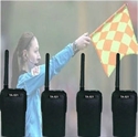 Full-duplx AHF 2.4GHz Digital Two Way Radios Waterproof For Football Referee